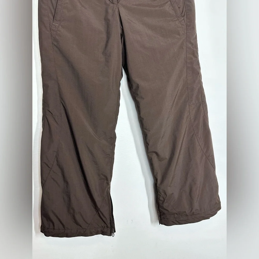 #2697 Columbia Youth Convert Ski Snowboard Snow Pants Size 14/16 Brown